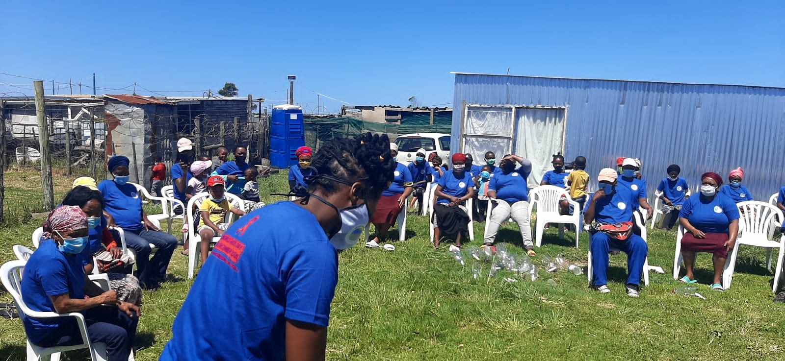 SDA community gathering in Kuyga, Gqeberha