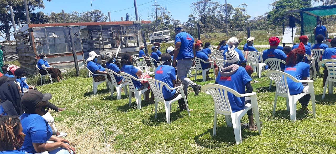 SDA community gathering in Kuyga, Gqeberha