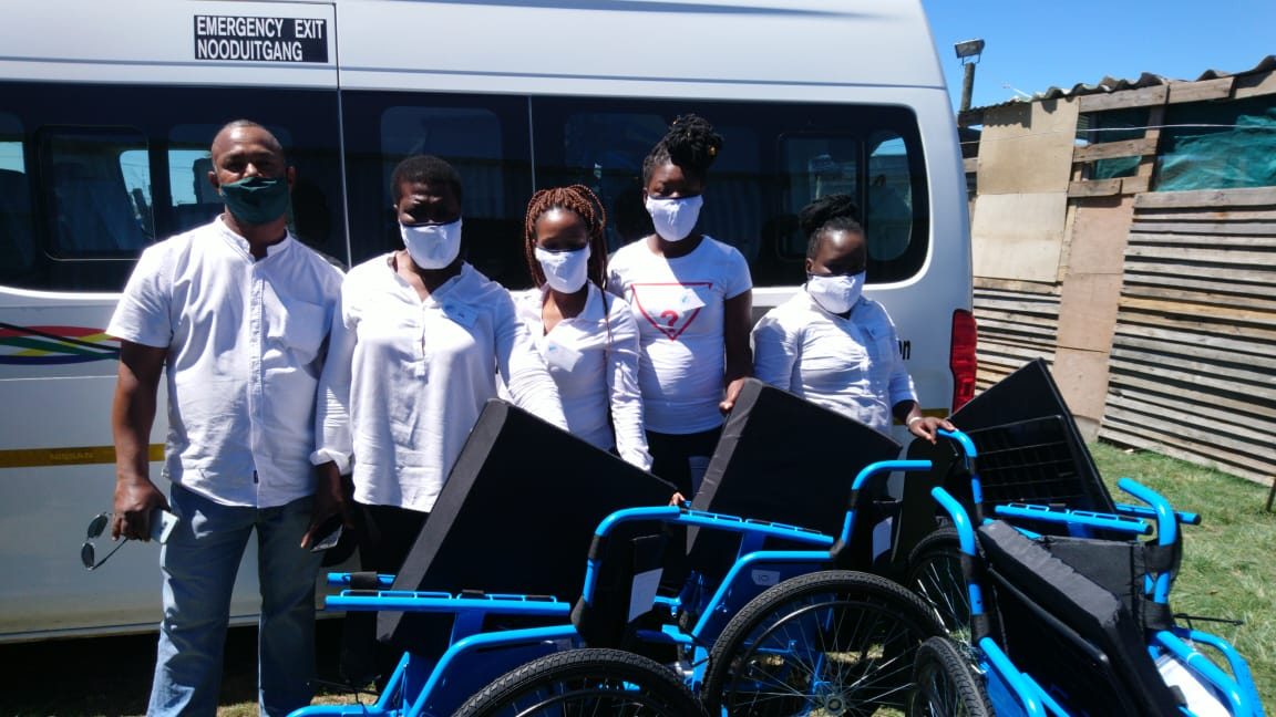 SDA wheelchair donation handover with the Department of Social Development