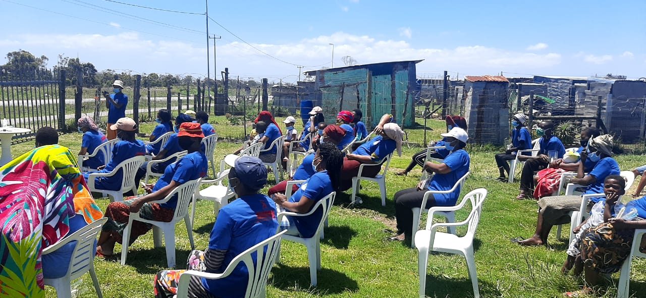 SDA community gathering in Kuyga, Gqeberha