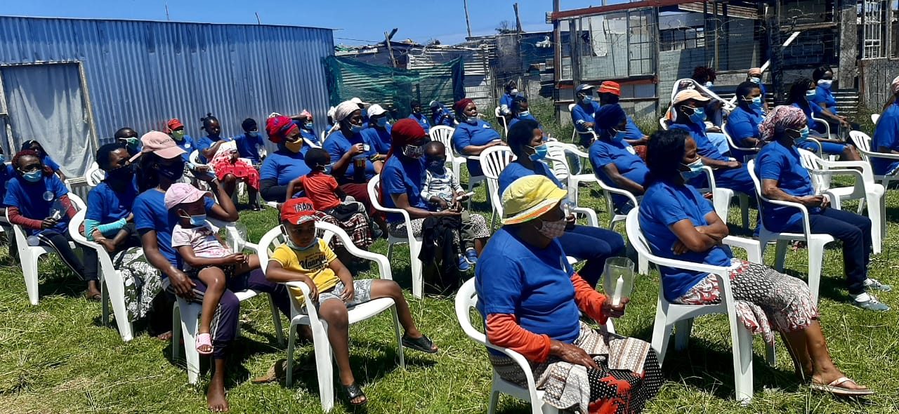 SDA community gathering in Kuyga, Gqeberha