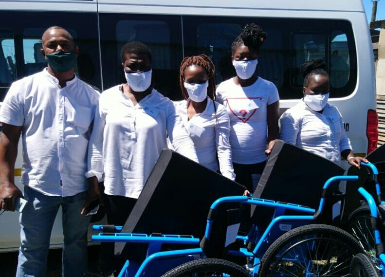 SDA wheelchair donation handover with the Department of Social Development