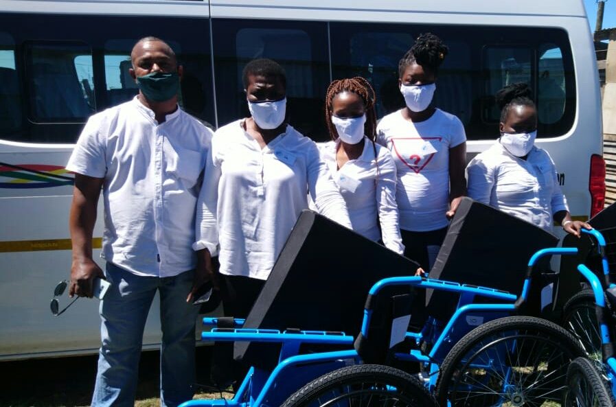 SDA wheelchair donation handover with the Department of Social Development