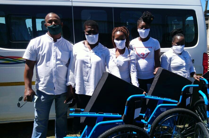 SDA wheelchair donation handover with the Department of Social Development