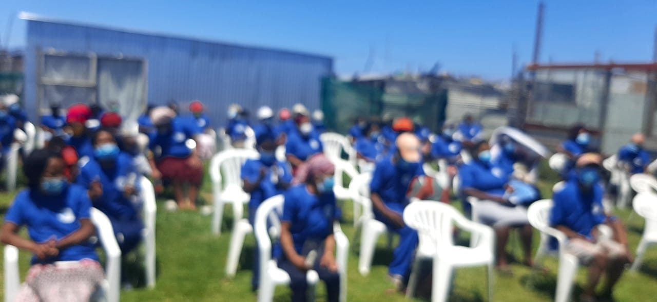 SDA community gathering in Kuyga, Gqeberha