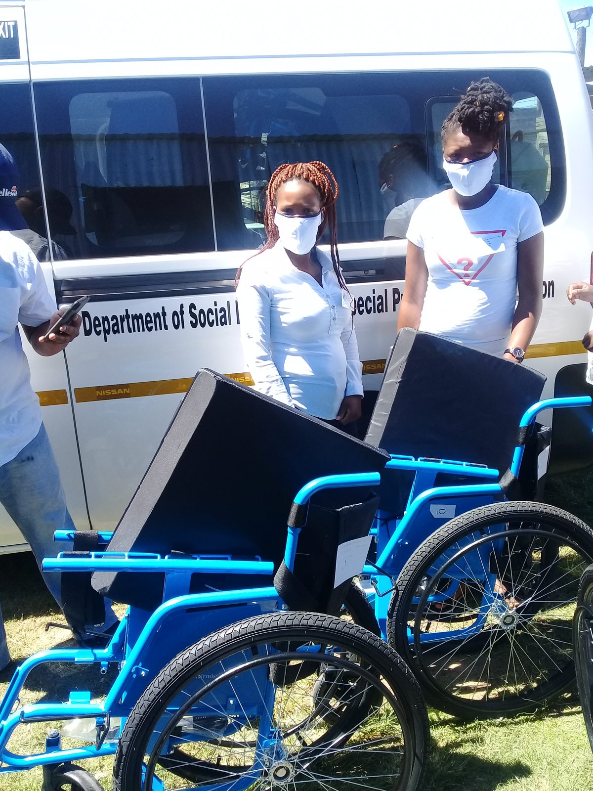 SDA wheelchair donation handover with the Department of Social Development